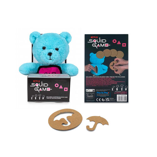 SQUID GAME TEDDY BEAR 25CM DISPLAY