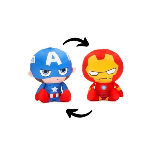 MARVEL AVENGER  30CM REVERSIBLE 3 MODELS