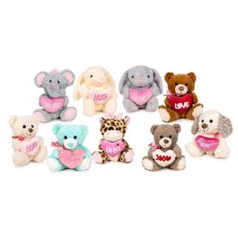 Valentines 25CM Plush pack 10