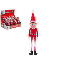 RED LONG LEG BOY ELF 30cm