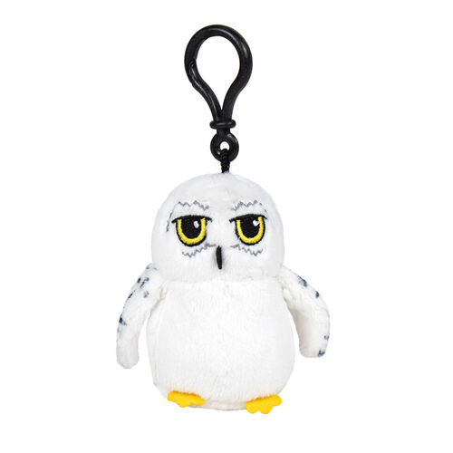 Harry Potter Owl (hedwig) keychain with plastic clip 10cm