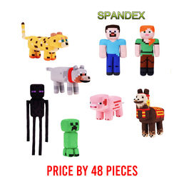 MINECRAFT 8 ASST 30CMS SPANDEX