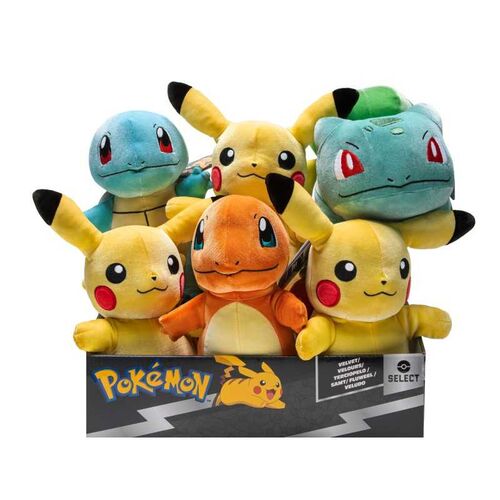 POKEMON VELVET PLUSH  21 CM SDO.